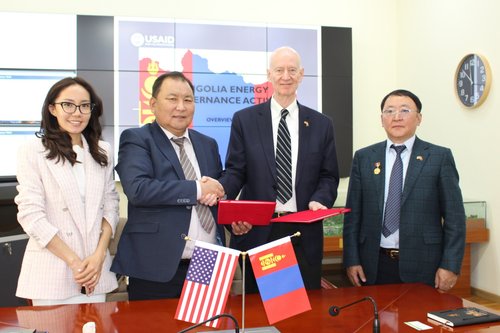 USAID MEG Activity and Ulaanbaatar District Heating Company signed a memorandum of understanding
